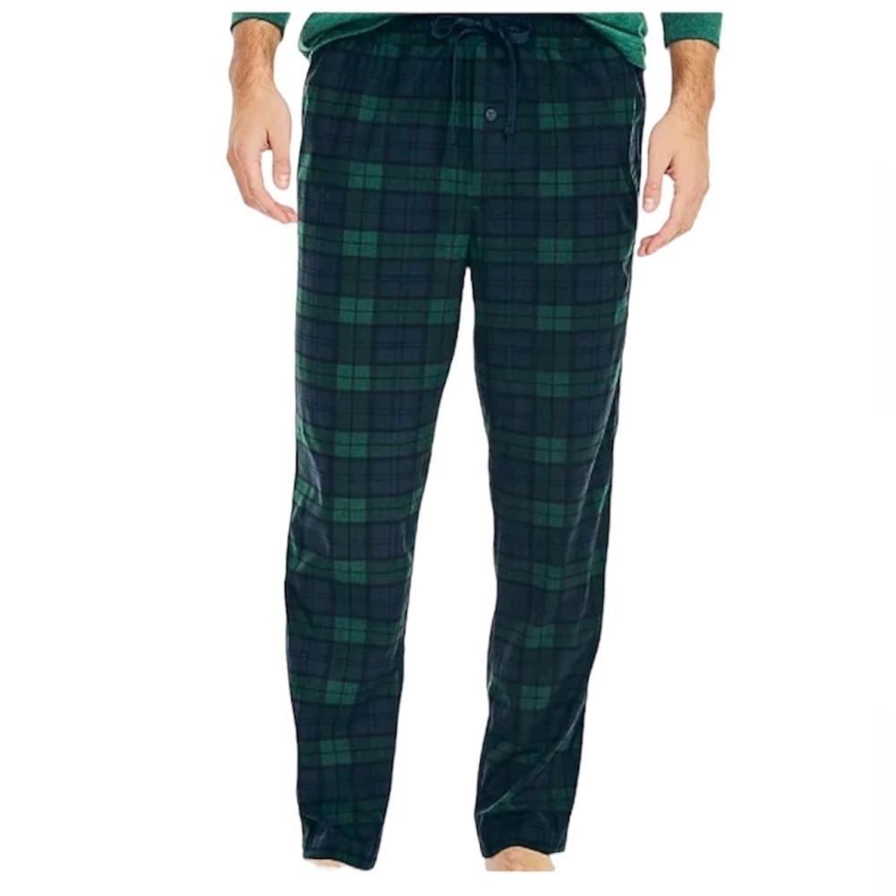 Nautica Men's Sustainably Crafted Cozy Fleece Pants SIZE XLARGE